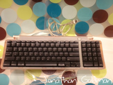 Teclado USB Apple laranja tangerina transparente iMac Power Mac G3 G4 Cube G5 Pro M2452 comprar usado  Enviando para Brazil