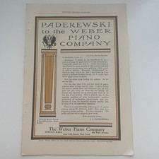 Weber piano company for sale  Hinckley