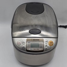 Panela e aquecedor de arroz Zojirushi NS-TSC18 Micom 10 xícaras testadas LEIA comprar usado  Enviando para Brazil
