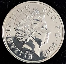 2009 silver penny for sale  UK