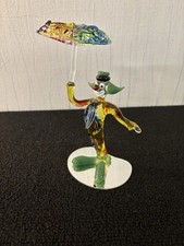 Clown parapluie verre d'occasion  Baccarat