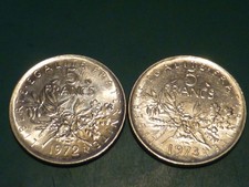 Francs semeuse lot d'occasion  Franqueville-Saint-Pierre