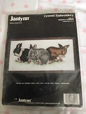 Janlynn crewel embroidery for sale  PORTSMOUTH