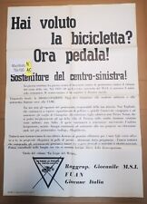 Poster manifesto msi usato  Viterbo