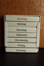 Tablettenbox tage 4 gebraucht kaufen  Hattingen