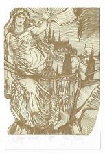 PAVEL HLAVATY: Exlibris für Dr. Axel Leier "Praga" na sprzedaż  Wysyłka do Poland