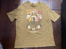 Camiseta esqueleto verde oliva Billabong "Dance in The Desert" nova em folha estado comprar usado  Enviando para Brazil