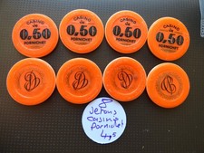 Lot jetons casino d'occasion  Saint-Herblain