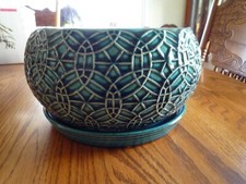 Glazed planter pot for sale  Salem