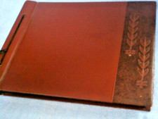 Vintage brown scrapbook for sale  Minneapolis