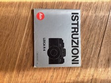 Istruzioni leica usato  Casale Monferrato