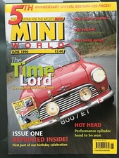 Mini magazine 1996 for sale  WITNEY
