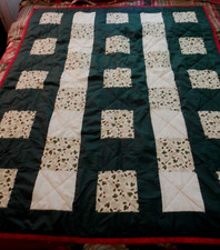 Handmade christmas quilt for sale  Michigan City
