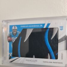 2021 Immaculate Terrace Marshall Jr Logotipos Patch /17 Caronlina Panthers Mouth 🐆 comprar usado  Enviando para Brazil