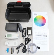 Espectrofotômetro X-Rite 528, spot 3.4mm, XRGA, banco de dados Pantone, ΔE, laboratório, CMYK comprar usado  Enviando para Brazil