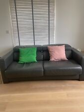 Seater black italian for sale  LONDON