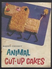 Folheto de culinária vintage receitas coco padeiro bolos cortados em animais 1959 comprar usado  Enviando para Brazil