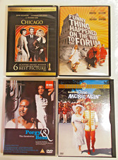 Usado, 4 Musical DVD Movies: Chicago, Music Man, A Funny Thing Happened & Porgy & Bess comprar usado  Enviando para Brazil