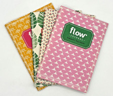 Usado, Flow Journal Pack Set of 4 Newsprint Themed Journals Blank Pages Lists Doodles comprar usado  Enviando para Brazil