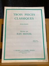 Pièces classiques partition d'occasion  Rennes