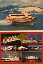 Hovercraft jetfoil postcard for sale  UK