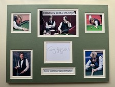 Snooker terry griffiths for sale  SALFORD
