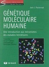 Genetique moleculaire humaine. d'occasion  France