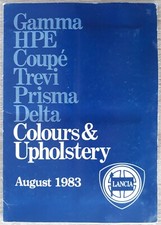 Lancia range colour for sale  BOURNE