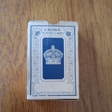 Crown playing cards for sale  ASHFORD