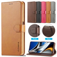 Capa carteira suporte couro flip magnética para Xiaomi Poco X6 X5 X4 X3 M6 Pro comprar usado  Enviando para Brazil
