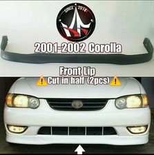 Usado, 2001-2002 Corolla lábio frontal (desempenho) corte ao meio (2 peças) fibra de vidro fibra king fibra comprar usado  Enviando para Brazil