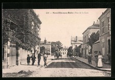 Old postcard neuville d'occasion  Expédié en Belgium