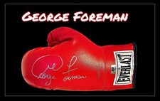 George foreman autographed for sale  Clermont