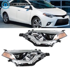 Faróis esquerda e direita LH+RH para Toyota Corolla LE CE L 2014 2015 2016, usado comprar usado Faróis esquerda e direita LH+RH para Toyota Corolla LE CE L 2014 2015 2016, usado comprar usado  Enviando para Brazil