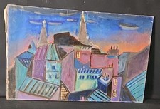 Tableau huile vue d'occasion Tableau huile vue d'occasion  Toulouse-
