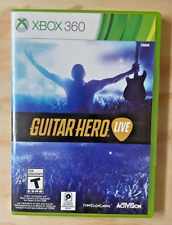 Disco e estojo de videogame ao vivo Guitar Hero XBOX 360 (MICROSOFT, XBOX 360, 2015) comprar usado  Enviando para Brazil