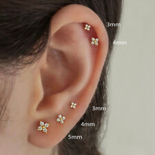 Stud earrings gold for sale  STOCKPORT