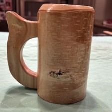 Caneca decoração rústica madeira de bétula Alasca Stein Master's Touch Mfg pólo norte AK comprar usado  Enviando para Brazil