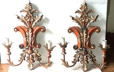 Antica coppia appliques usato  Pavone Canavese