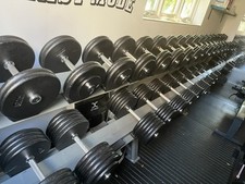 Heavy dumbbell set for sale  HERNE BAY