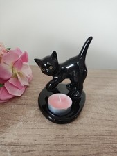 Bougeoir figurine chat d'occasion  Saint-Lambert-du-Lattay