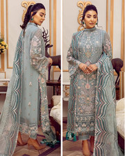 Pakistani designer embroidered for sale  WREXHAM