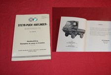 Betriebsanleitung steyr haflin gebraucht kaufen  Estorf