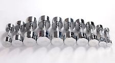 Chrome dumbbells pairs for sale  CHESTERFIELD