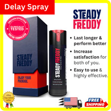 Spray Dessensibilizante Delay Premium para Homens por Steady Freddy - Comprovado Eficaz EUA comprar usado  Enviando para Brazil