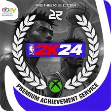 🏆 NBA 2K24 (XBOX ONE) 🏆 XBOX ACHIEVEMENTS 100% GAME COMPLETION UNLOCK TROPHY comprar usado  Enviando para Brazil