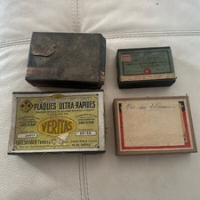 Lot plaques photographiques d'occasion  Laroque-d'Olmes
