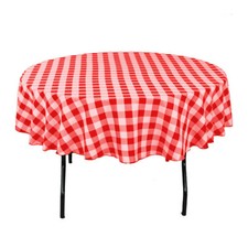 Tablecloth round checkered for sale  Fort Lauderdale