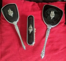 Vintage black marcasite for sale  CASTLEFORD