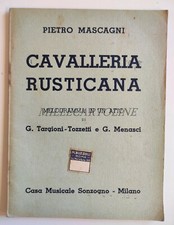 Cavalleria rusticana mascagni usato Cavalleria rusticana mascagni usato  Roma